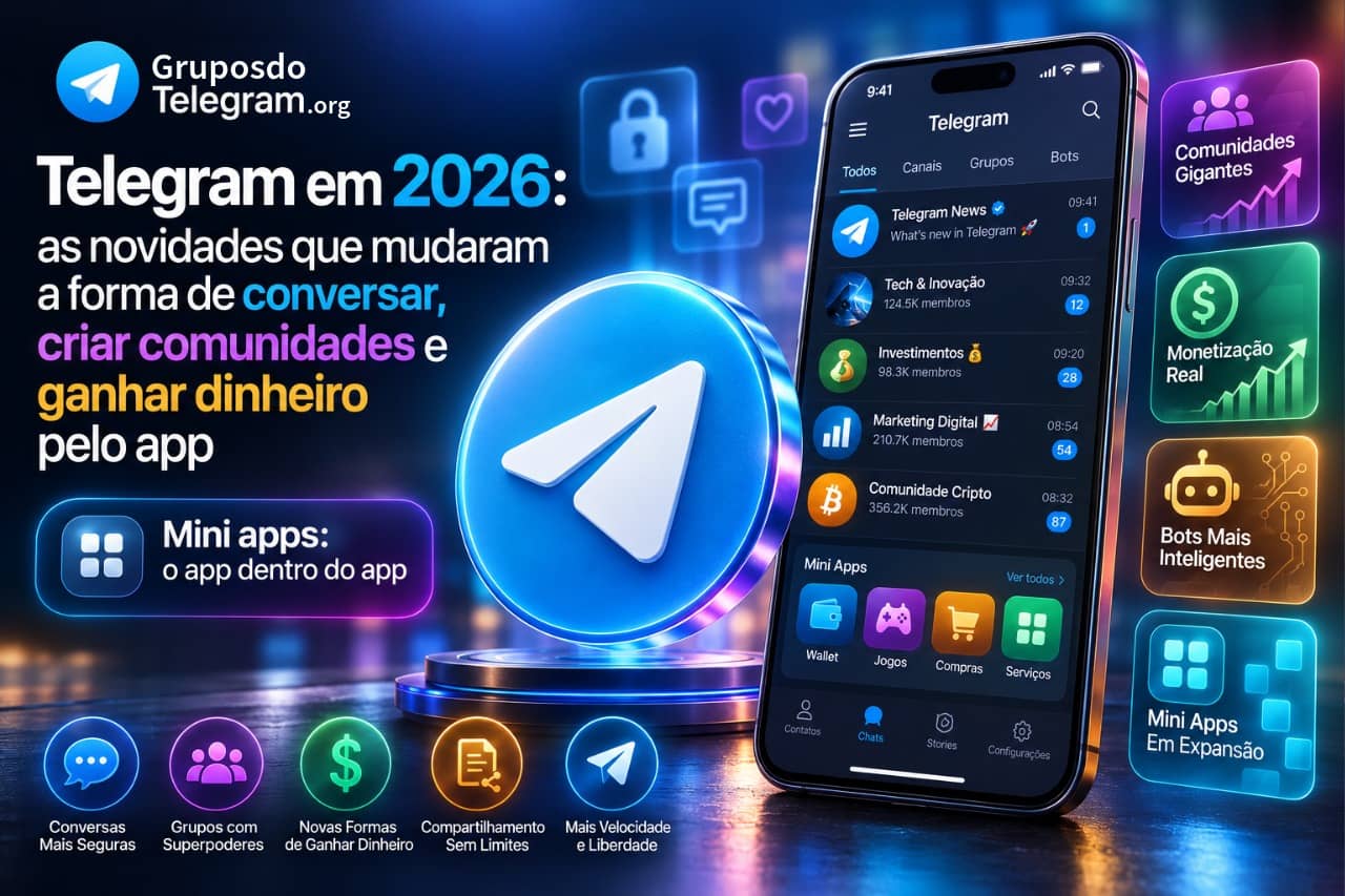 Segurança e Privacidade no Telegram em 2026: o Guia Completo para Proteger Sua Conta, Seus Grupos e Seus Dados